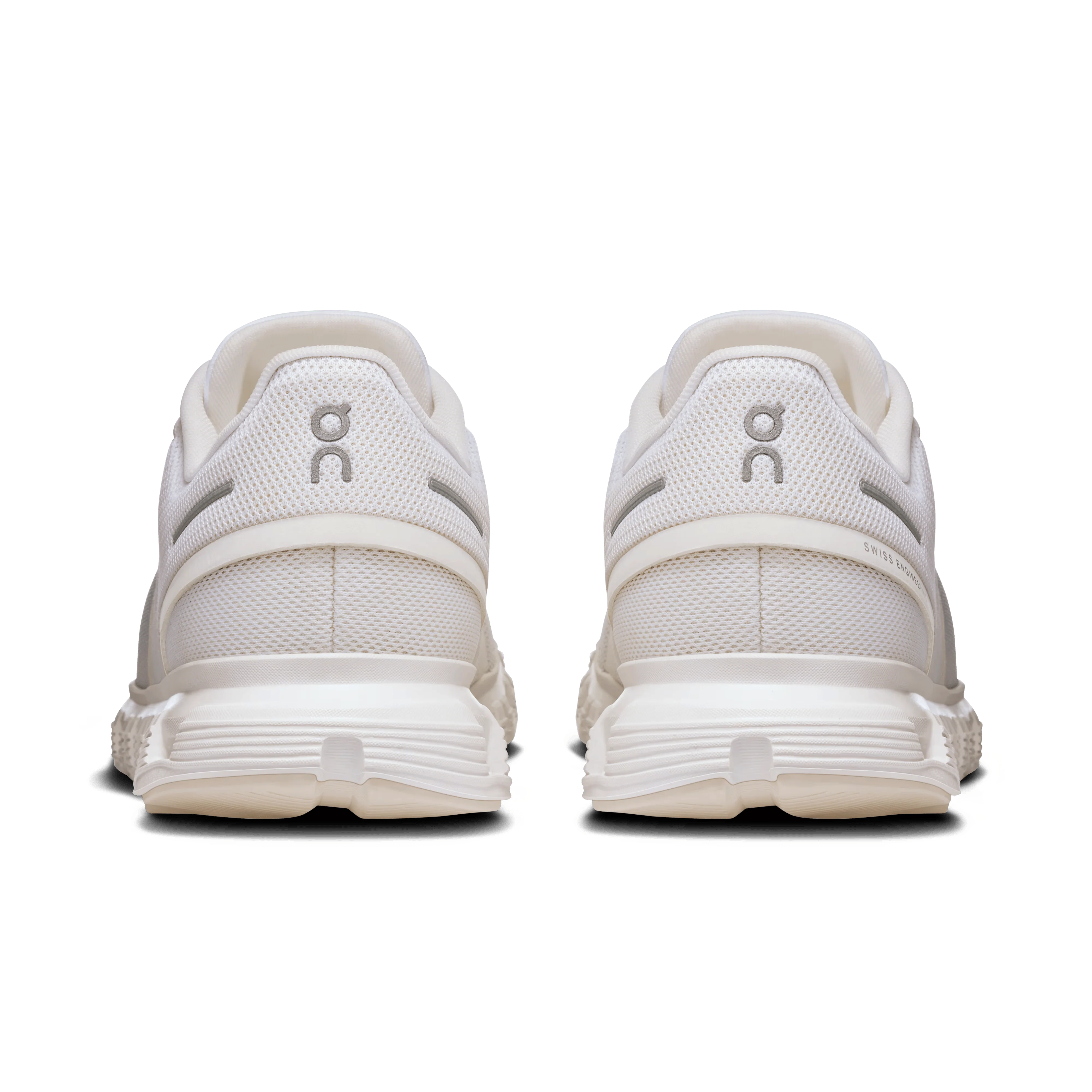 On Cloud Women's Cloud 6 Running Shoes- White/ White - Image 5
