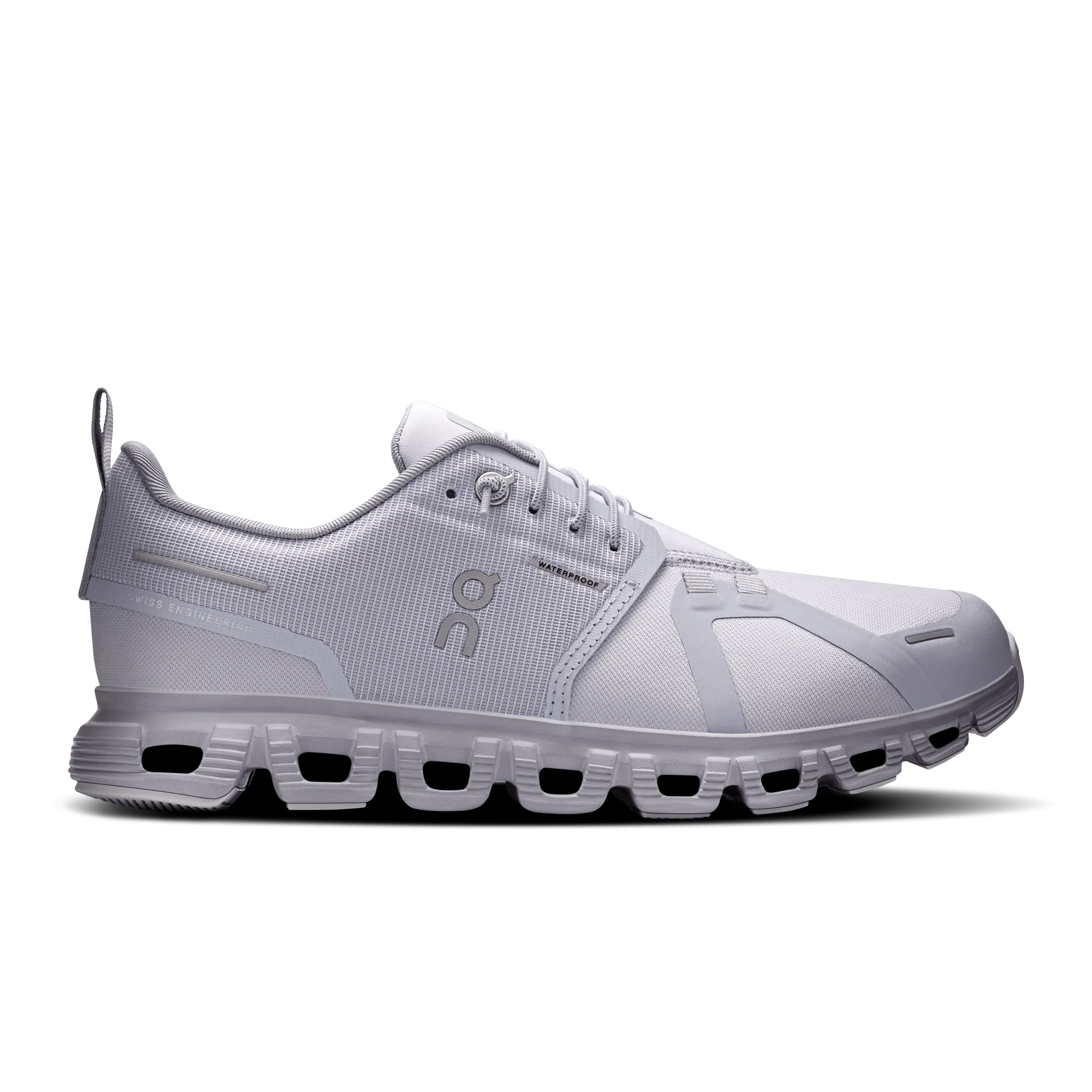 On Cloud Women's Cloud 6 Waterproof Running Shoes- Nimbus/ Lilac