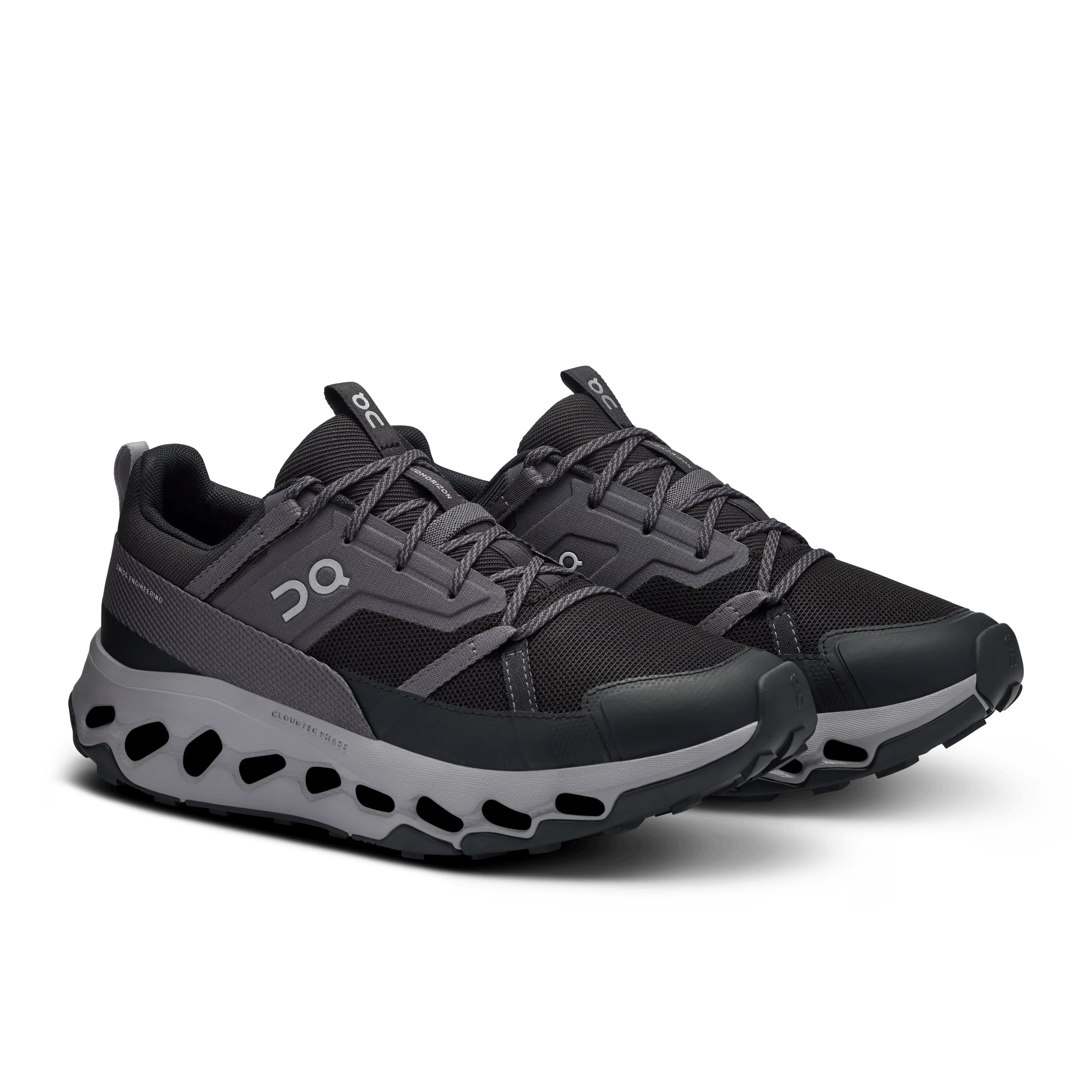 On Cloud Women's Cloudhorizon Hiking Shoes- Black/ Alloy - Image 6