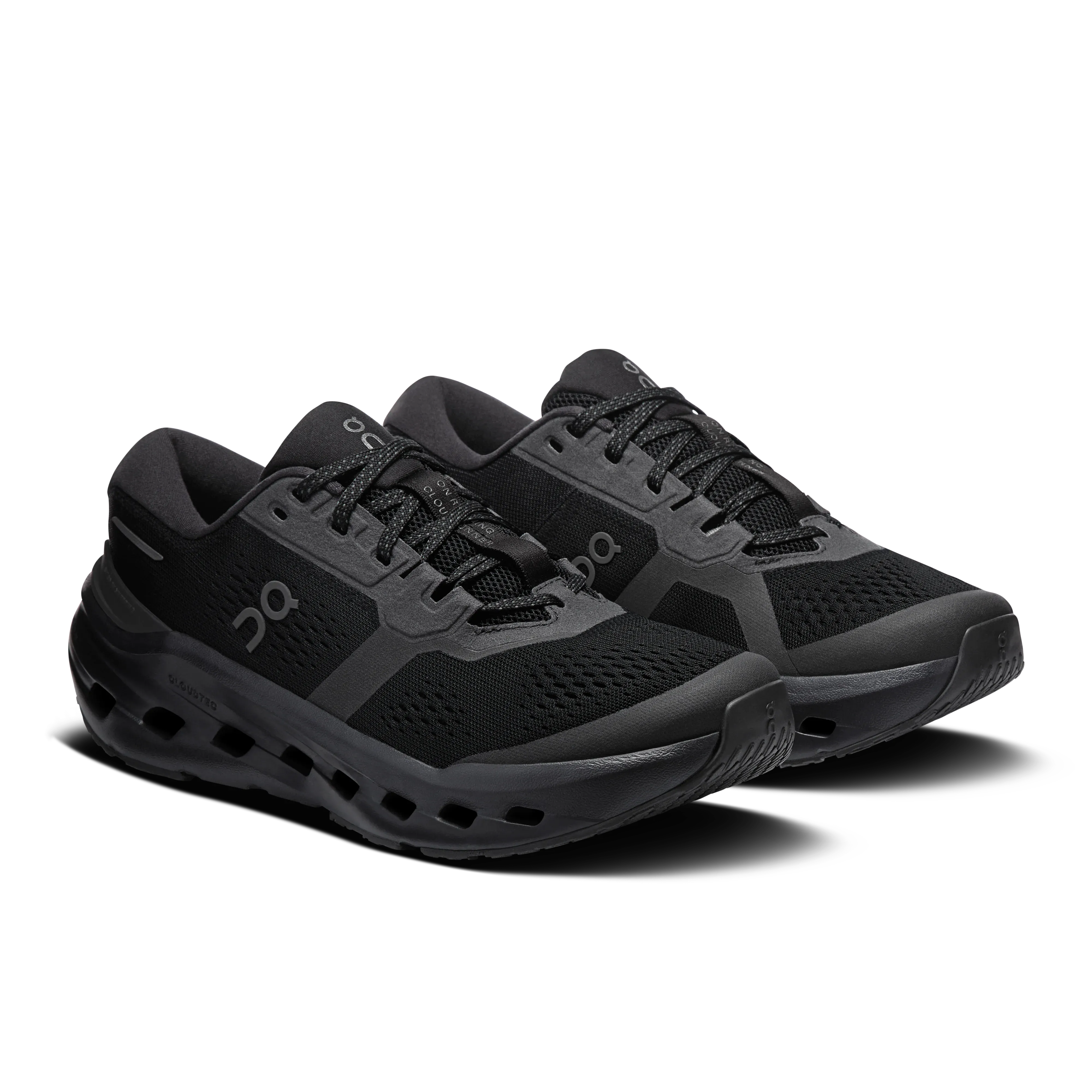 On Cloud Men's Cloudrunner 3 Running Shoes- Black/ Black - Image 3