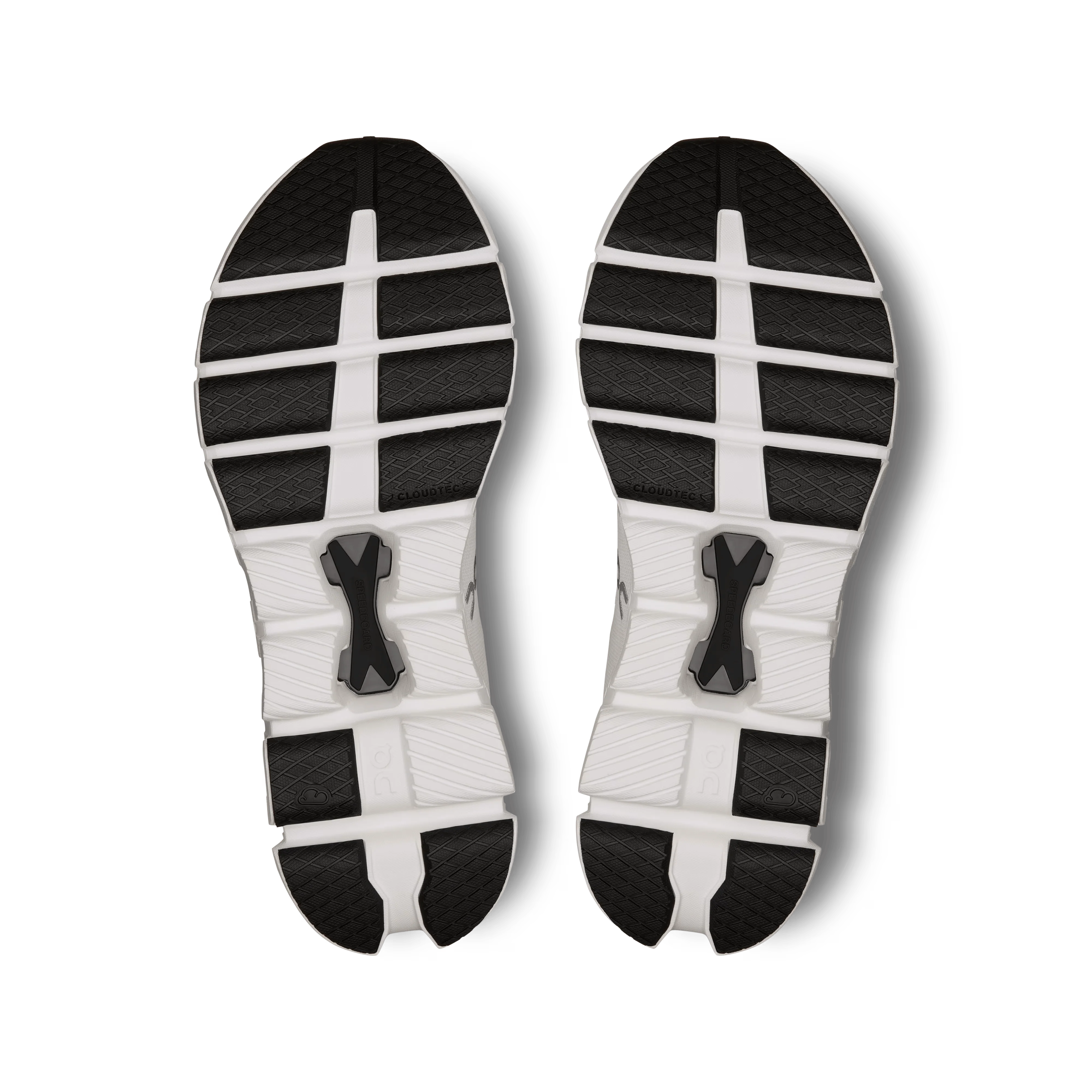On Cloud Men's Cloud X4 Running Shoes- Ivory/Black - Image 4