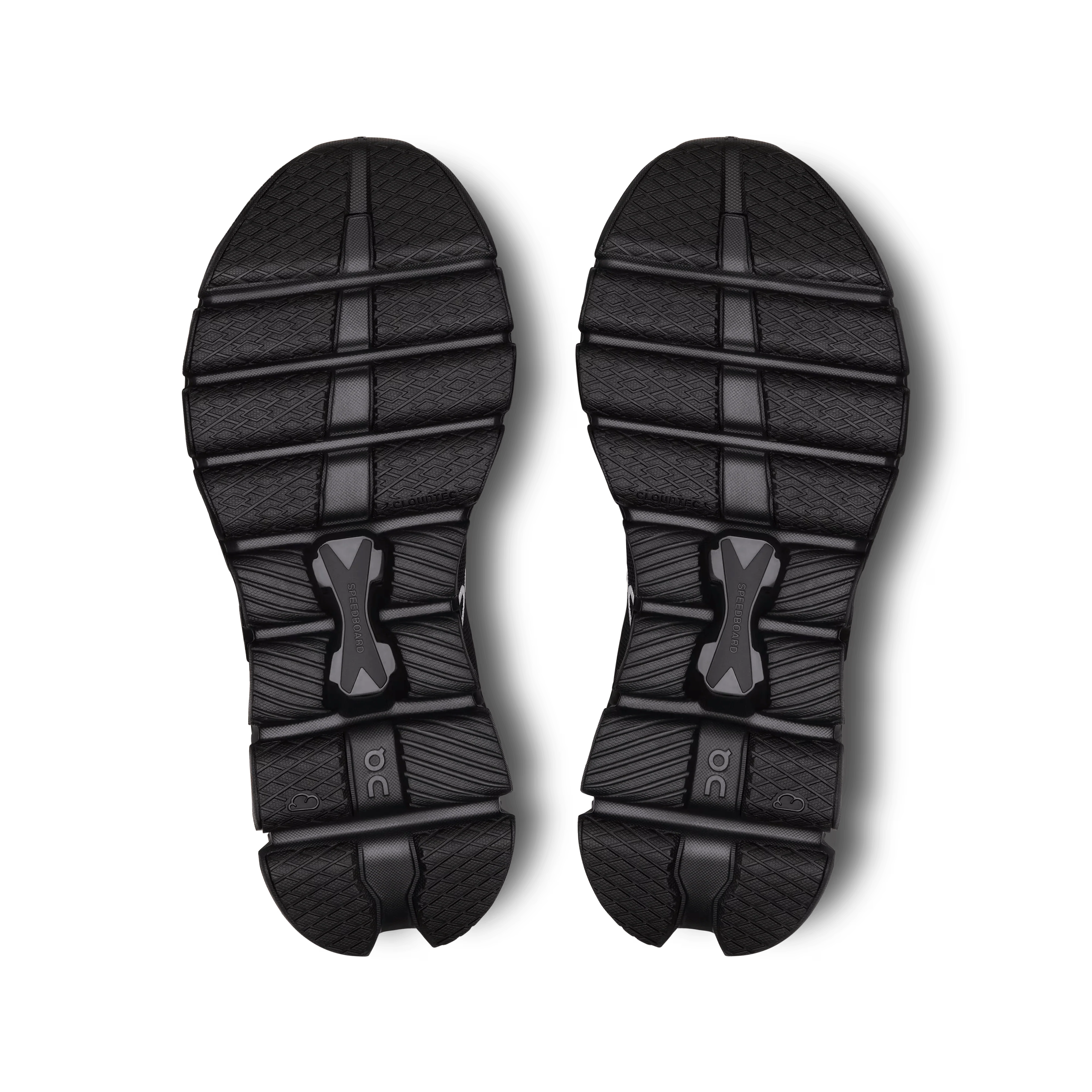 On Cloud Women's Cloud X4 Running Shoes- Black/Eclipse - Image 3