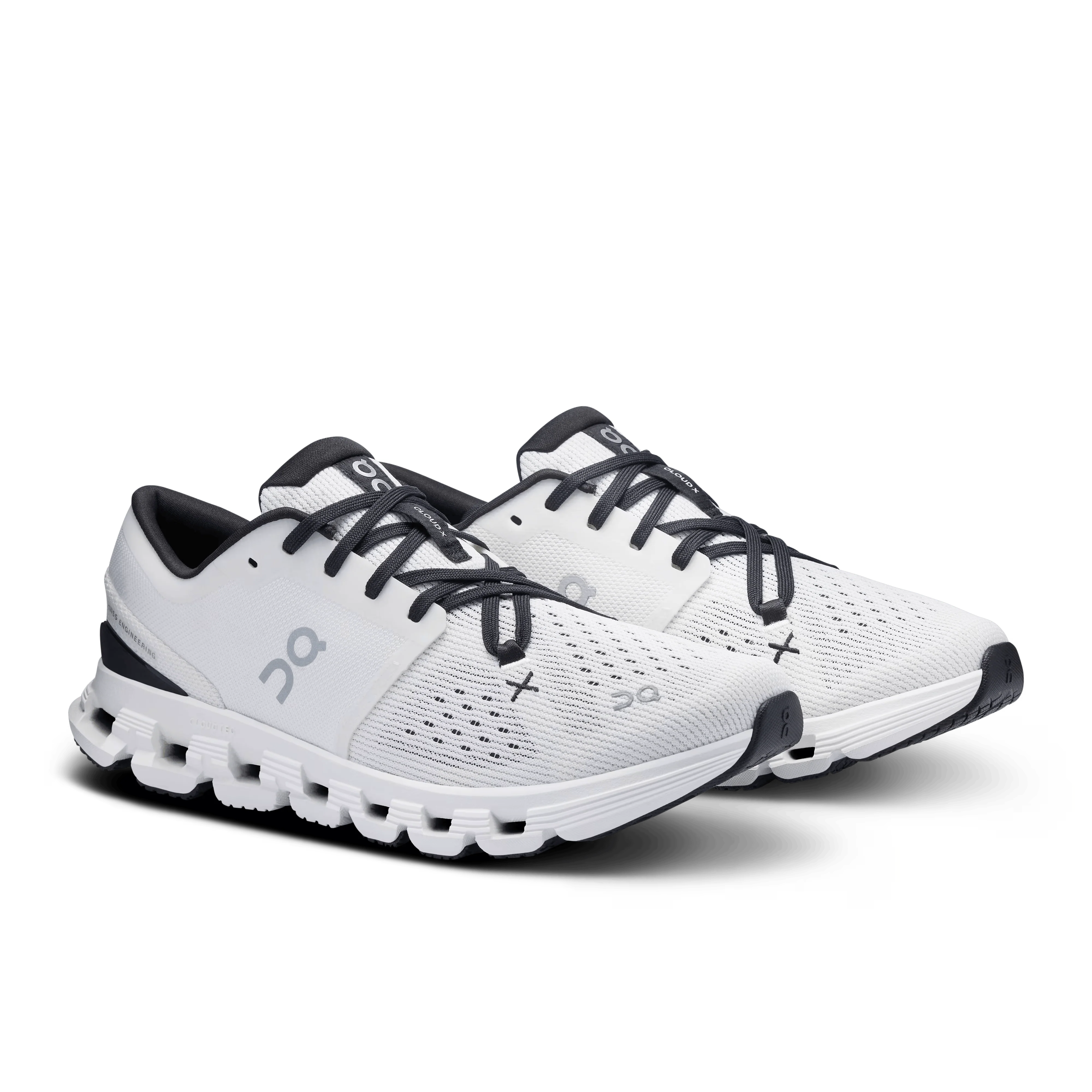 On Cloud Women's Cloud X4 Running Shoes- Ivory/ Black - Image 6