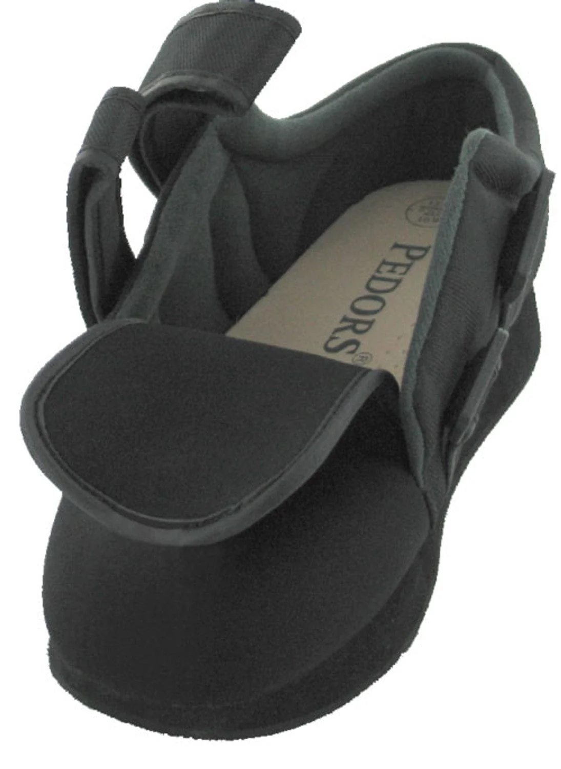Pedors Unisex Classic PED 600MX Stretch Orthopedic Shoes- Black - Image 2