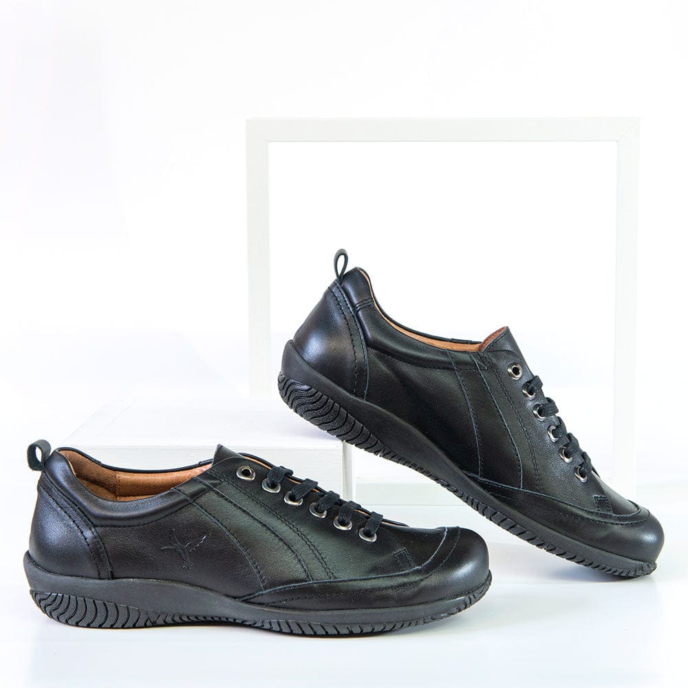 Portofino Women's Walking Shoes ND-12367X - Black - Image 2