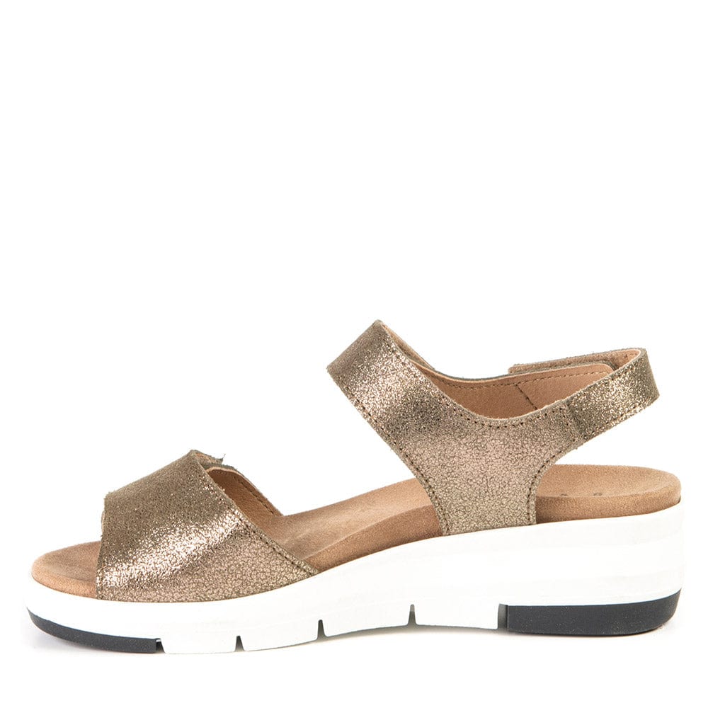 Portofino Women's Luciana Wedge Sandals- Forest - Image 3