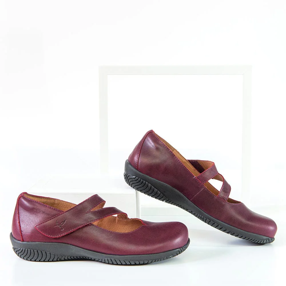 Portofino Women's Mary Janes- Burgundy - Image 2