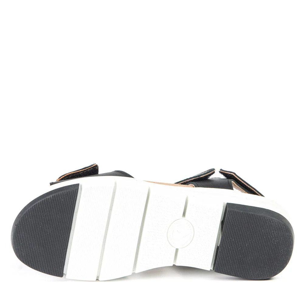 Portofino Women's Luciana Wedge Sandals- Preto - Image 4