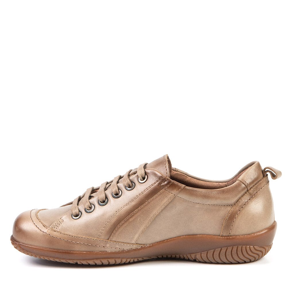 Portofino Women's Walking Shoes ND-12367X - Stone/ Beige - Image 2