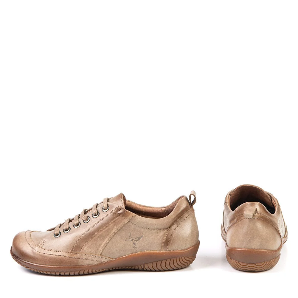Portofino Women's Walking Shoes ND-12367X - Stone/ Beige - Image 3