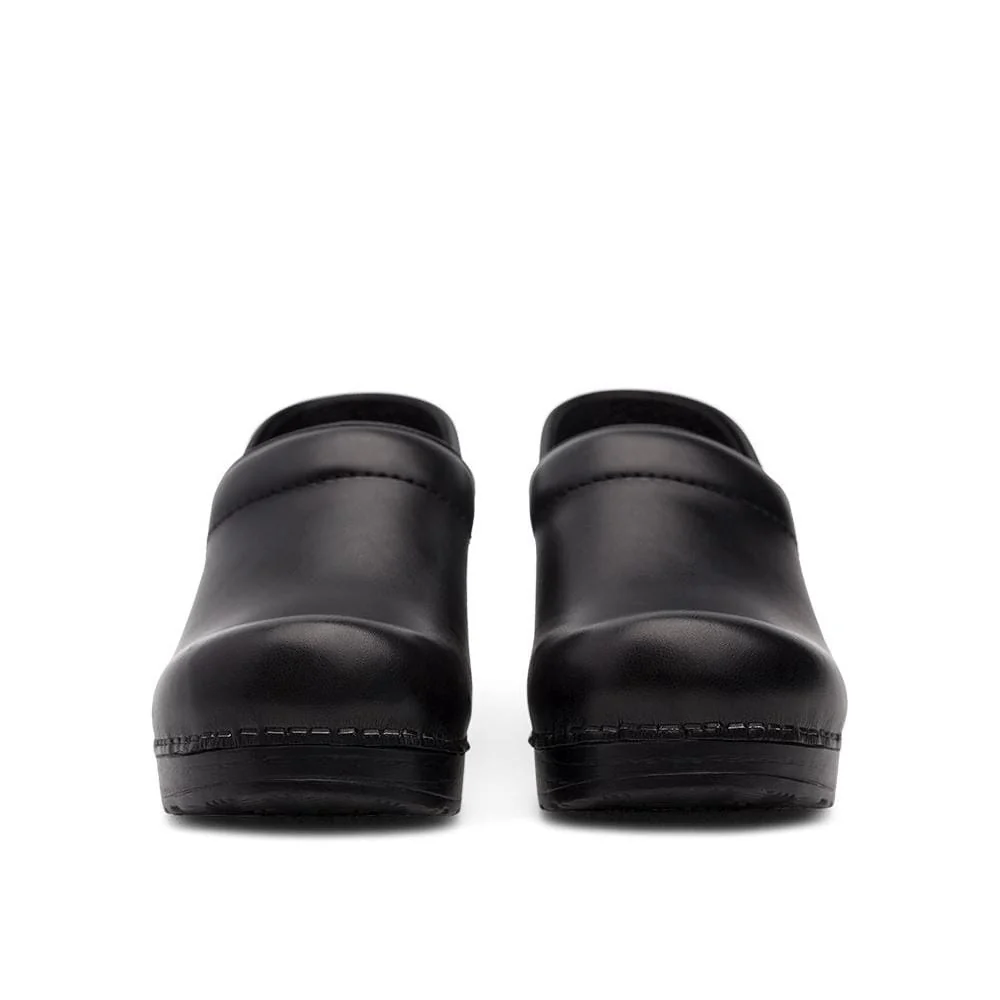 Dansko Unisex Professional Box Clogs- Black - Image 4
