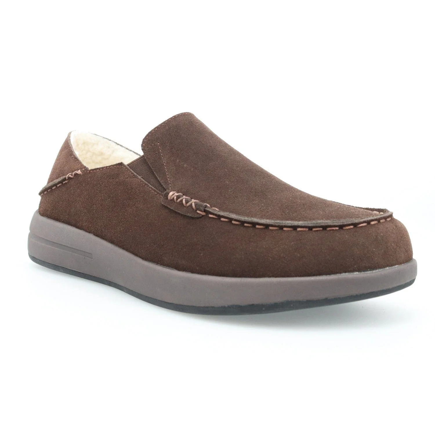 Propet Men's Edsel Slippers- Brown - Image 2