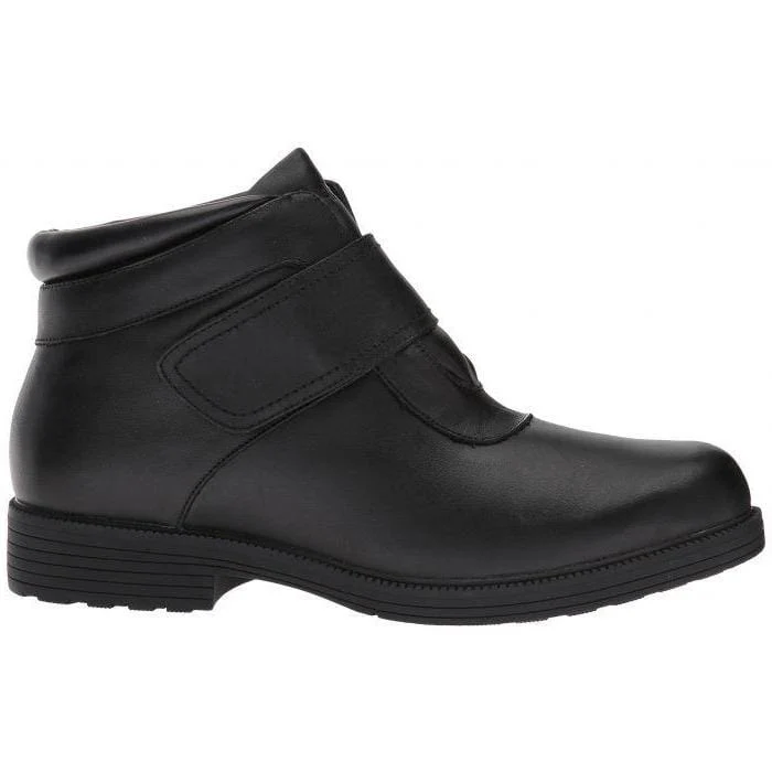 Propet Men's Tyler Velcro Boots- Black