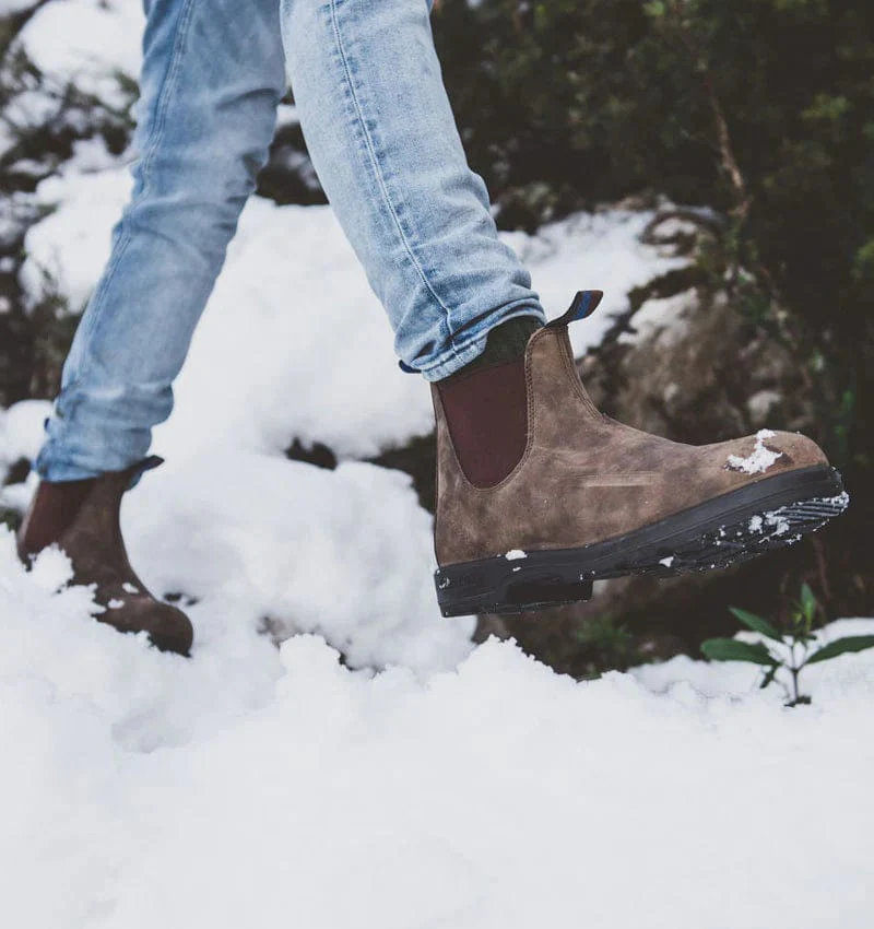 Blundstone Winter Thermal Boots 584- Rustic Brown - Image 6