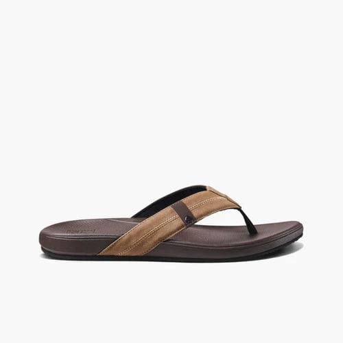 Reef Men's Cushion Phantom 2.0 Flips- Brown/ Tan