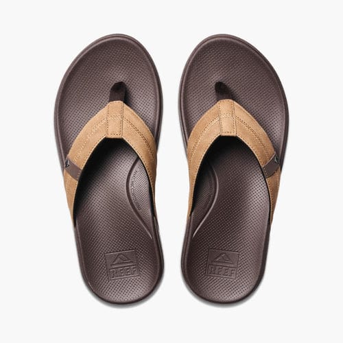 Reef Men's Cushion Phantom 2.0 Flips- Brown/ Tan - Image 3