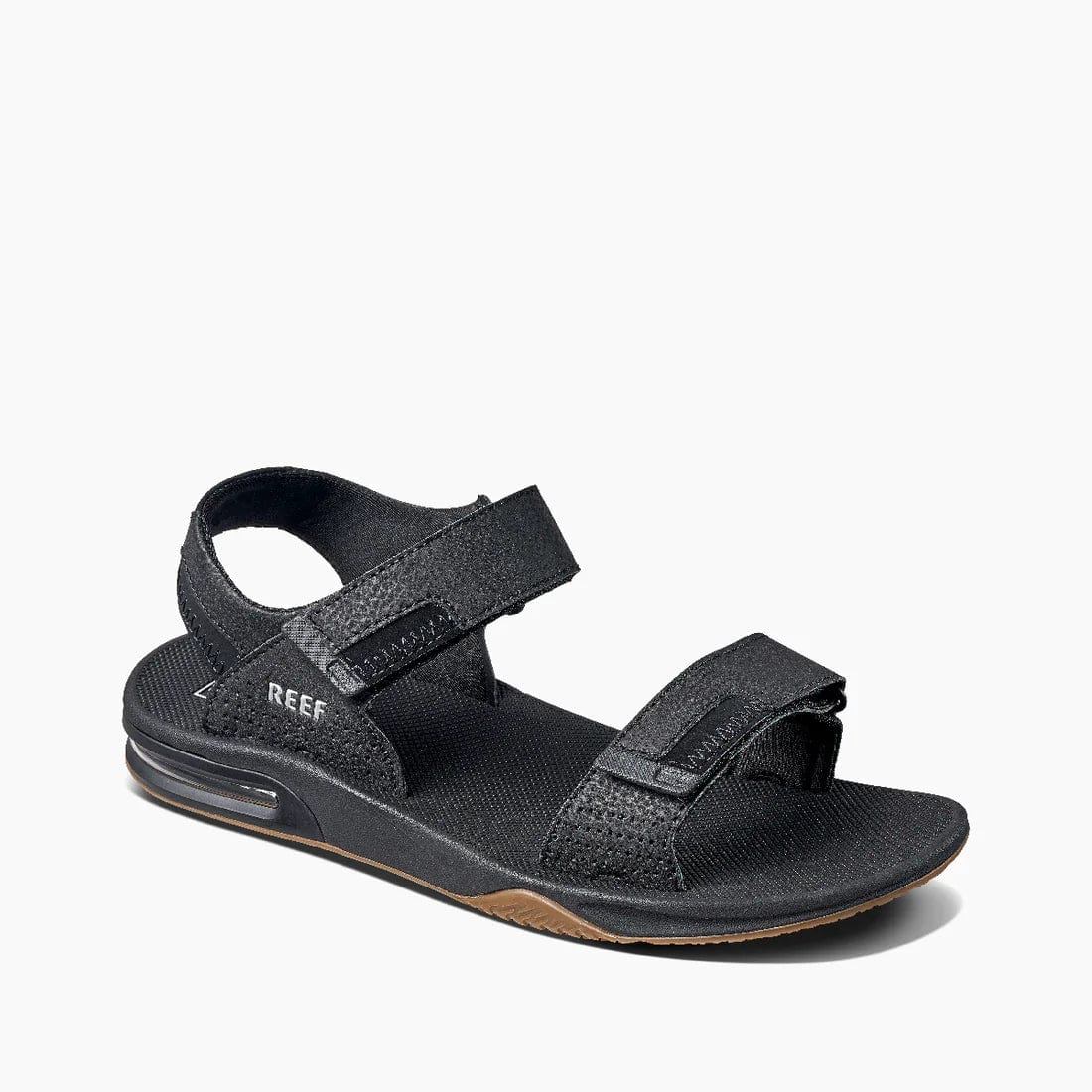 Reef Men's Fanning Baja Sandals- Black/ Silver - Image 2