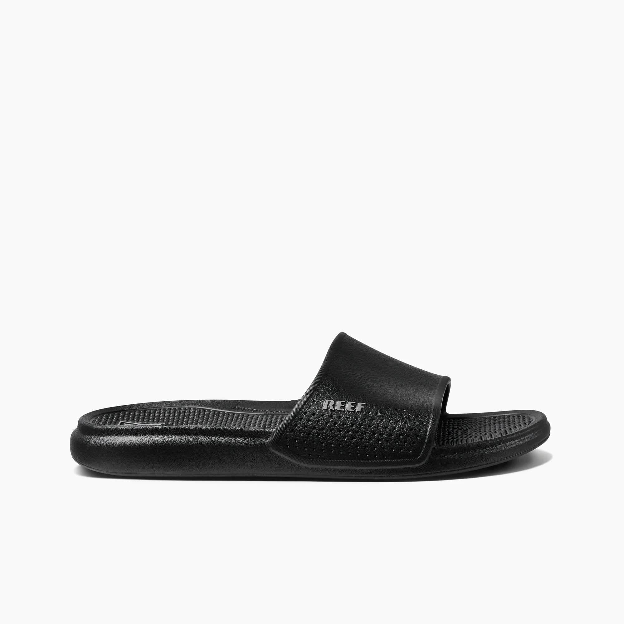 Reef Men's Oasis Slide Sandals- Black
