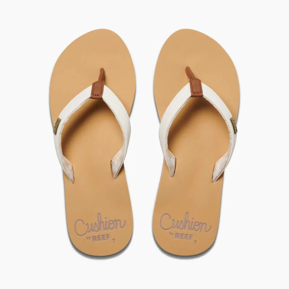 Reef Women's Cushion Sands Flips- Cloud - Image 3