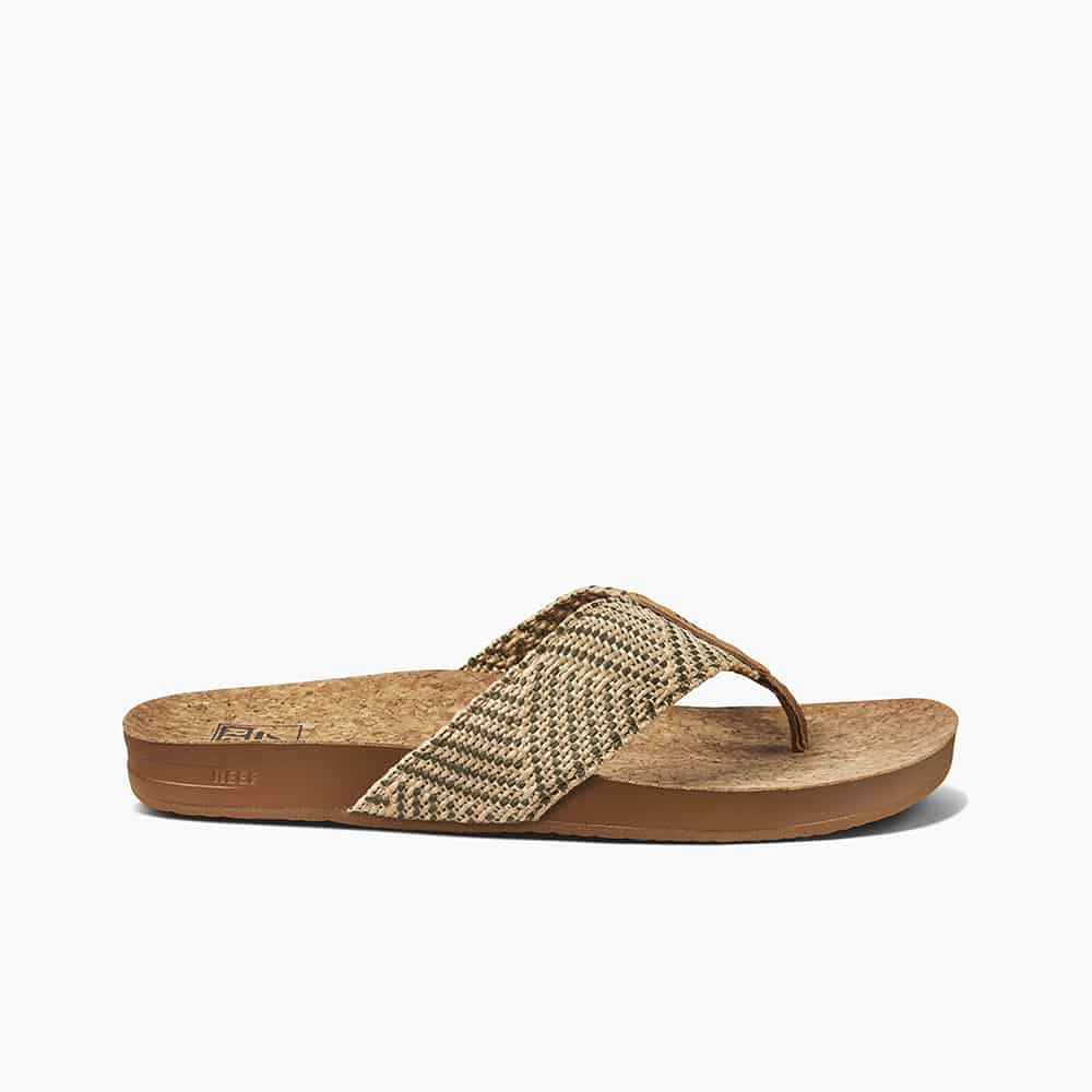 Reef Women's Cushion Strand Flips- Olive