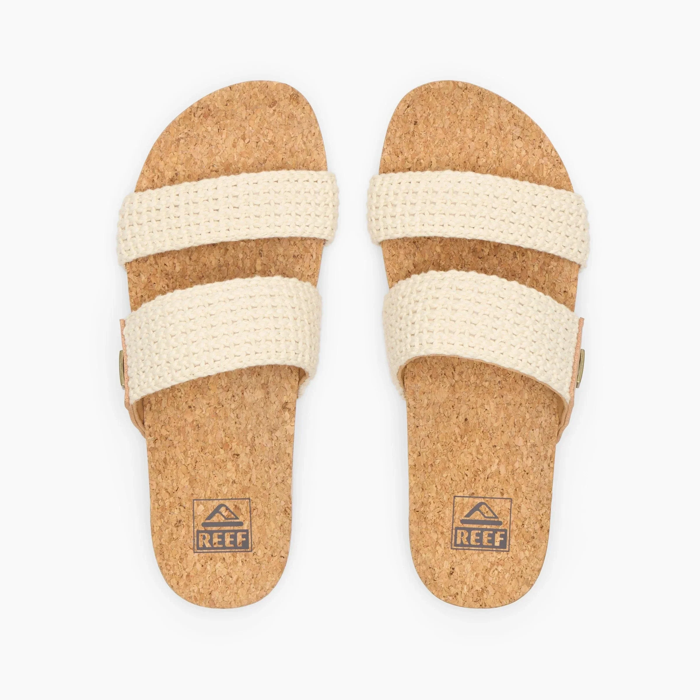 Reef Women's Cushion Vista Crochet Slides- Natural - Image 3