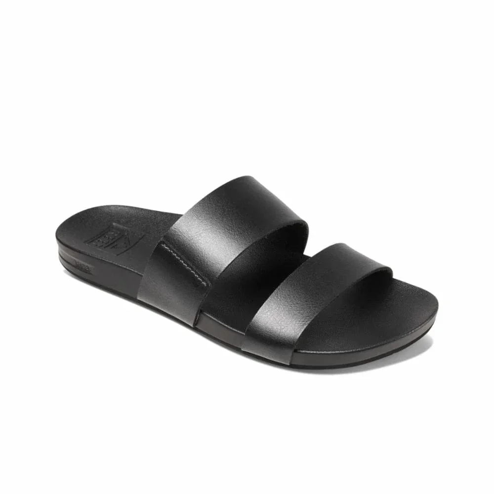 Reef Women's Cushion Vista Slides- Black - Image 2