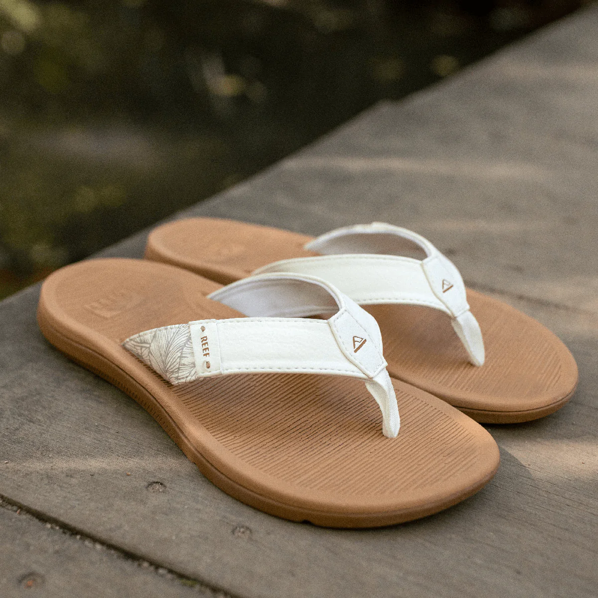 Reef Women's Santa Ana Flips- Cloud - Image 5