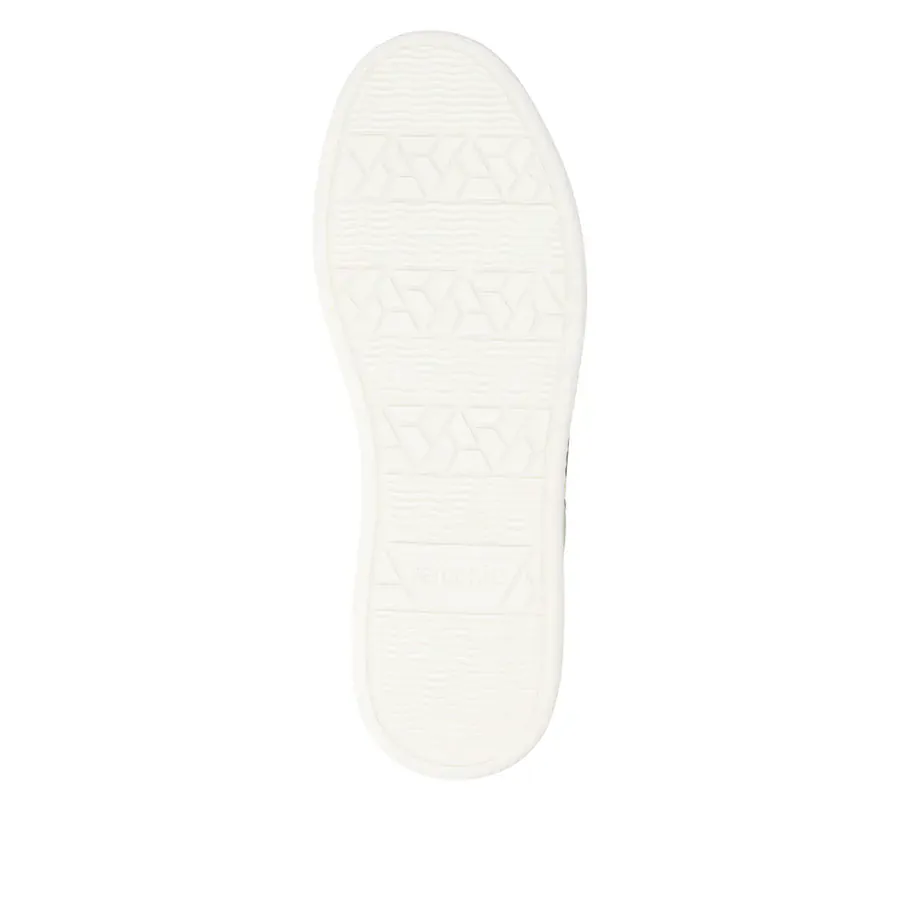 Remonte Women's D2E00-81 Zip & Lace Sneakers- White/ Gold - Image 7