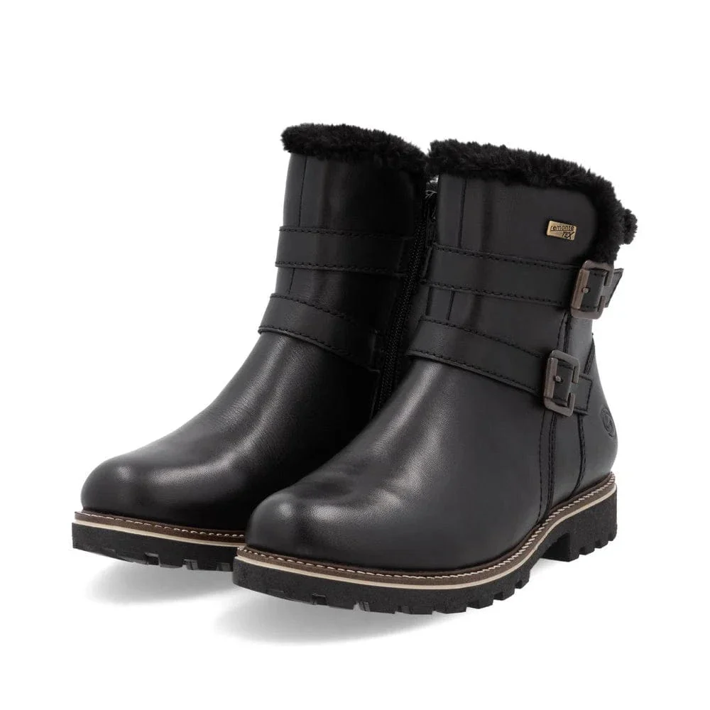 Remonte Women's D8484-00 Mid Winter Boots- Black - Image 5