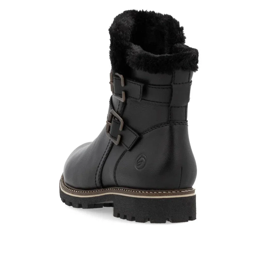 Remonte Women's D8484-00 Mid Winter Boots- Black - Image 7