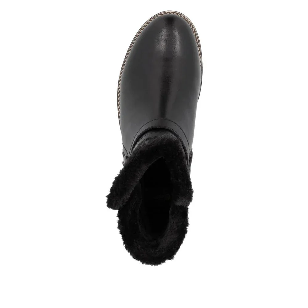 Remonte Women's D8484-00 Mid Winter Boots- Black - Image 8