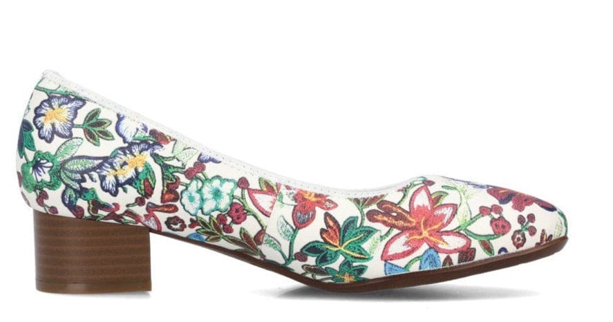 Rieker Women's 49260-91 Low Pumps- Floral - Image 3