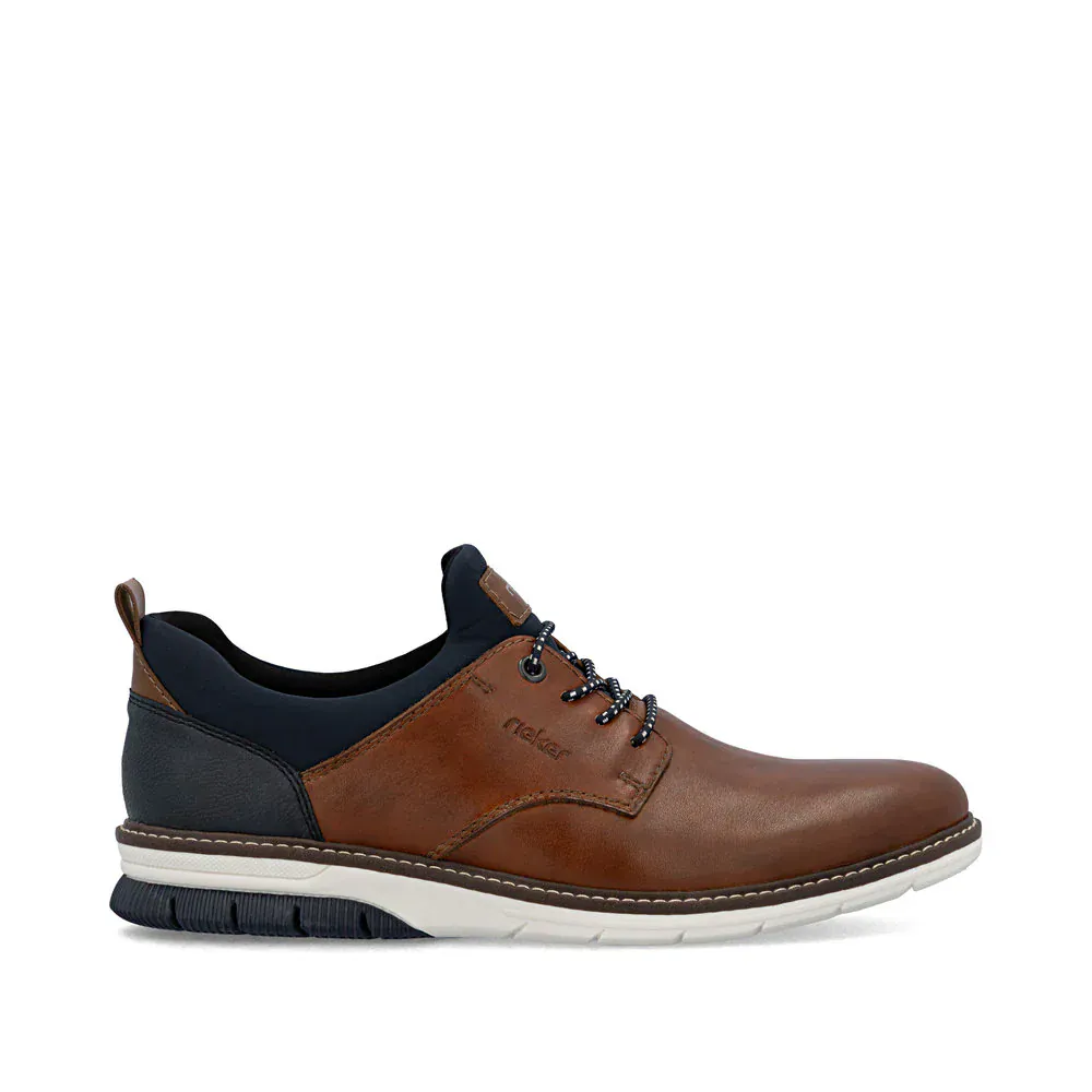 Rieker Men's 14454-22 Dress Sneakers- Brown