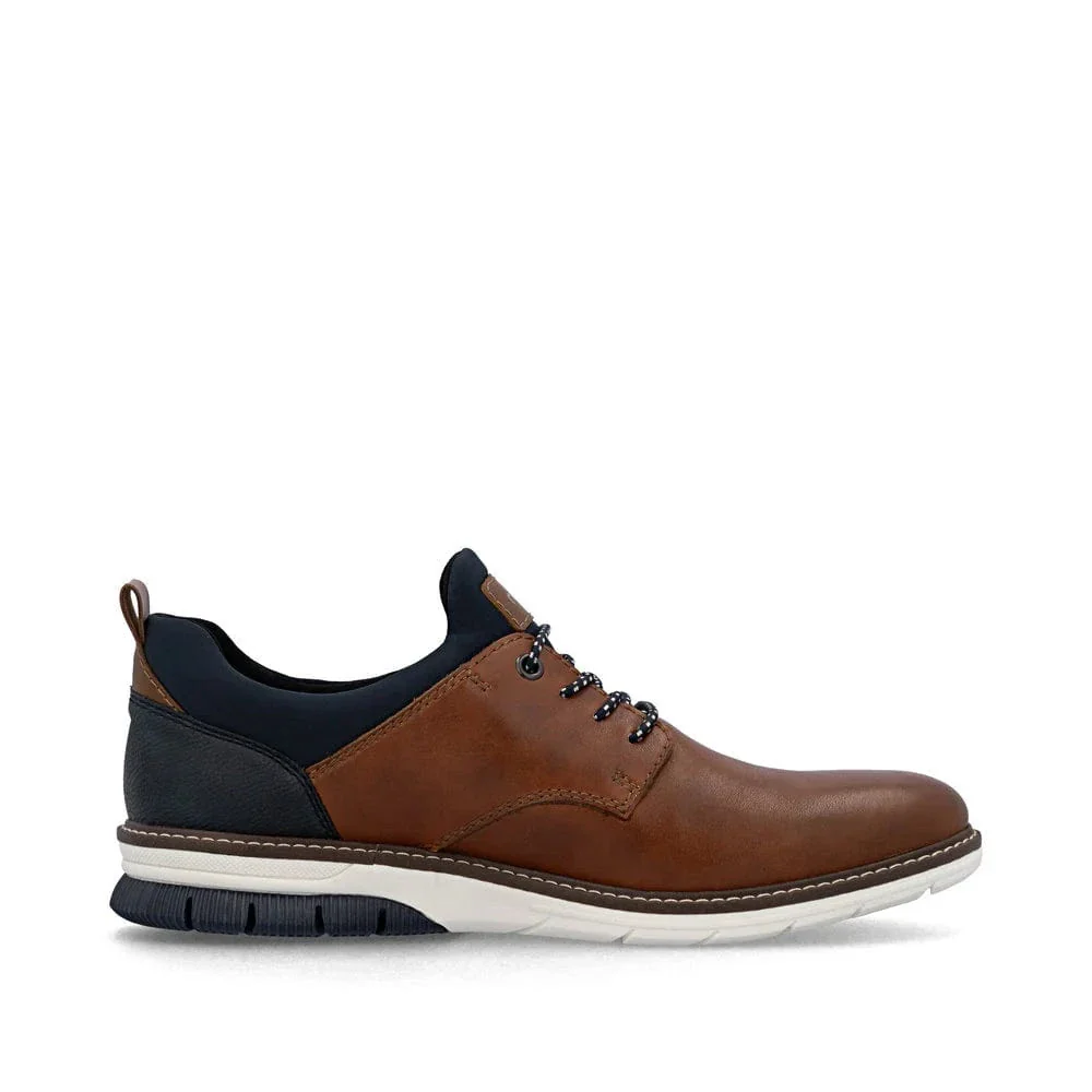 Rieker Men's 14454-22 Dress Sneakers- Brown - Image 5