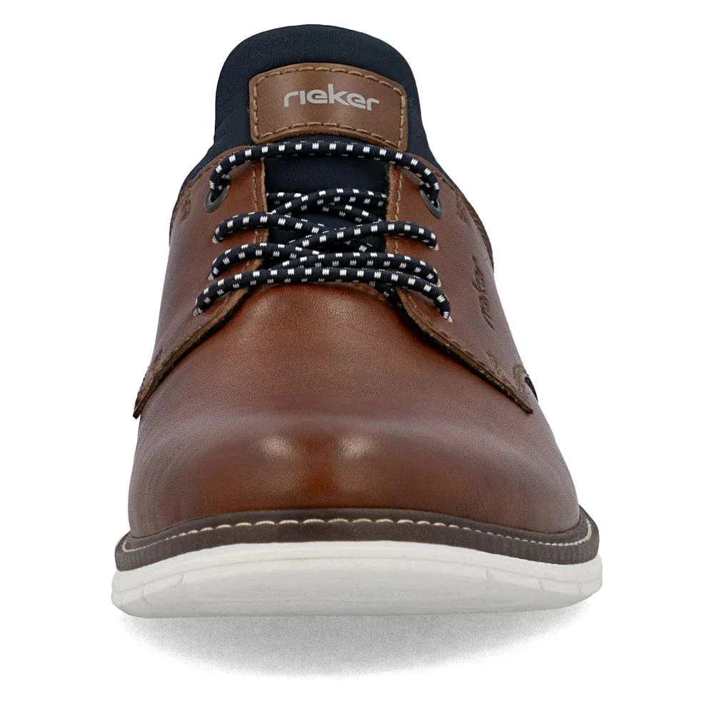 Rieker Men's 14454-22 Dress Sneakers- Brown - Image 6