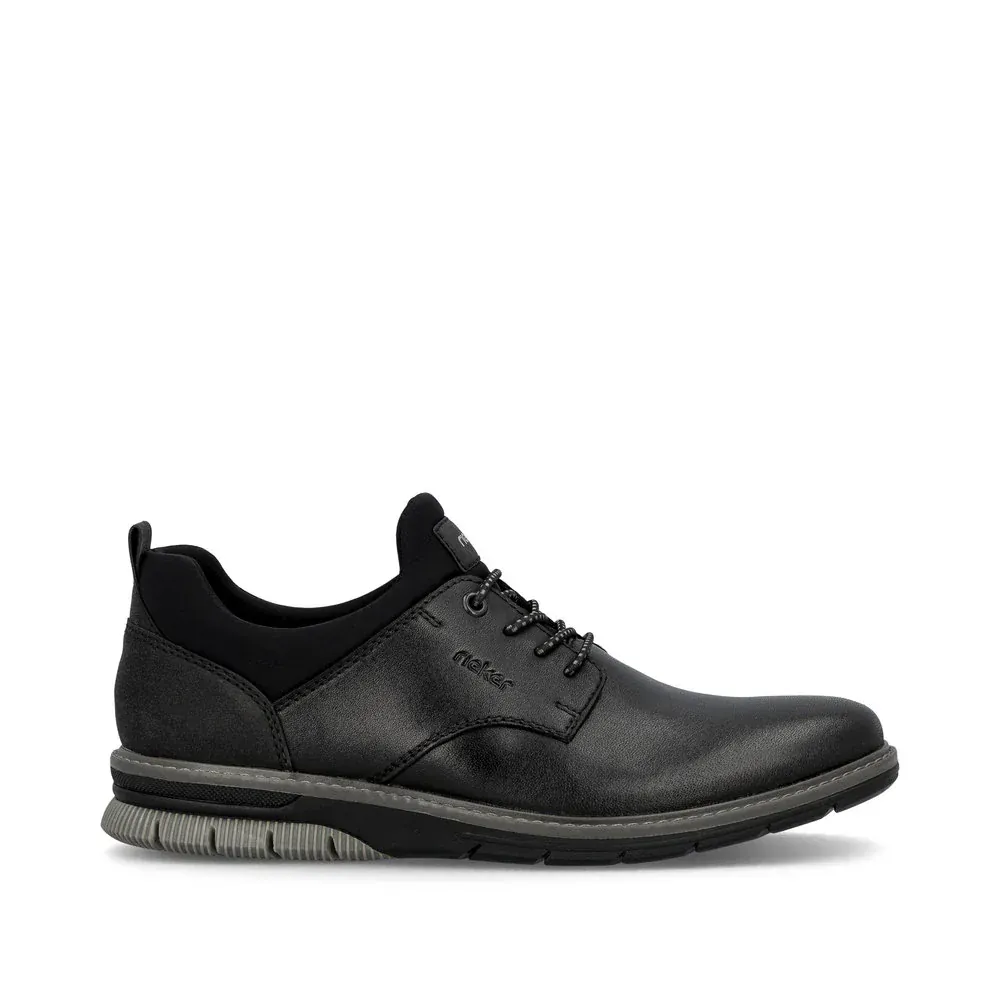 Rieker Men's 14454-01 Dress Sneakers- Black