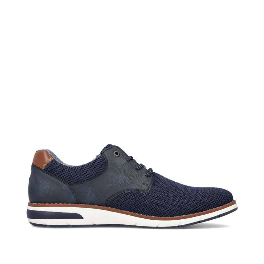 Rieker Men's 11311-14 Dress Sneakers- Blue
