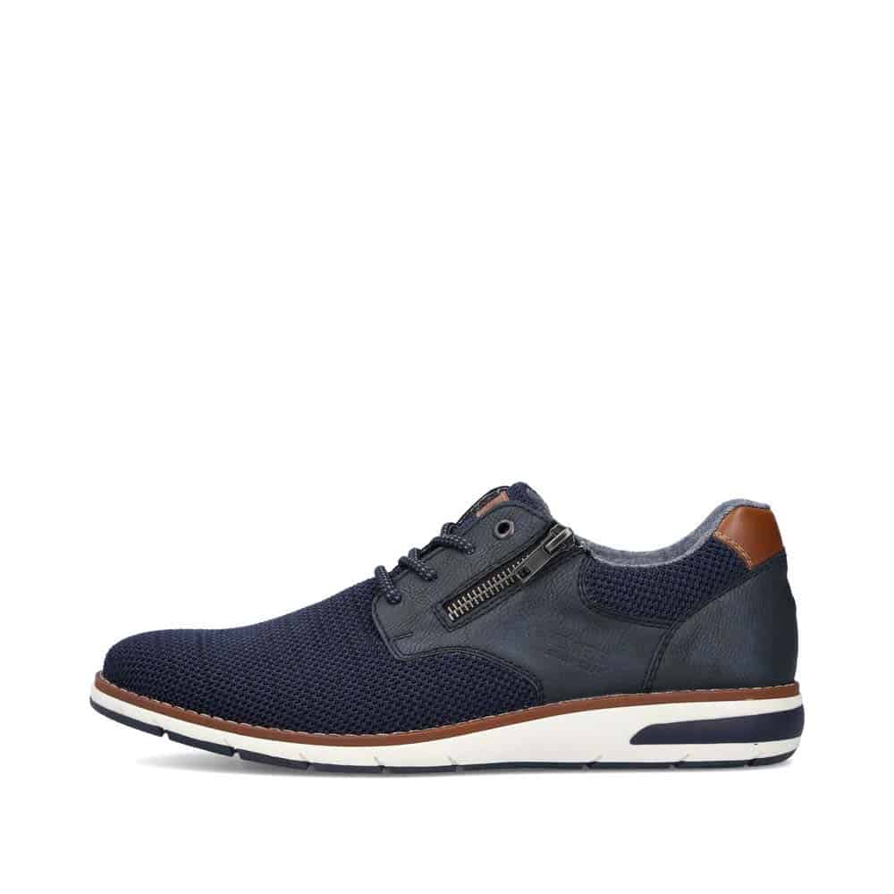 Rieker Men's 11311-14 Dress Sneakers- Blue - Image 2