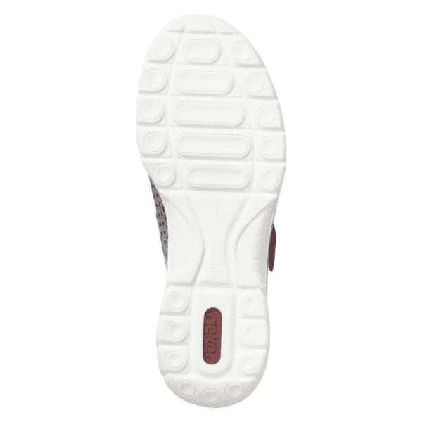 Rieker Women's L32B5-42 Stretch Mary Janes- Blue Combi - Image 6