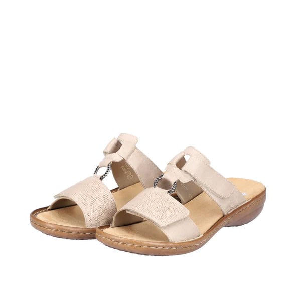Rieker Women's 60885-62 Regina Sandals- Beige - Image 2