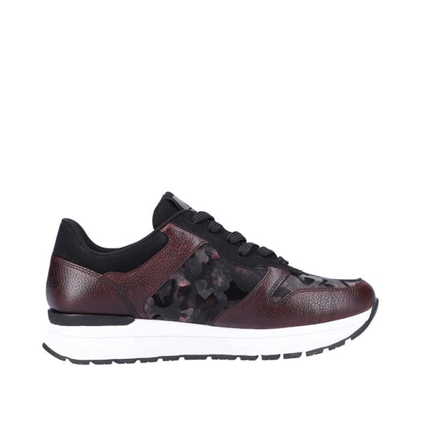Rieker Women's 40804-35 Sneakers- Red Combination