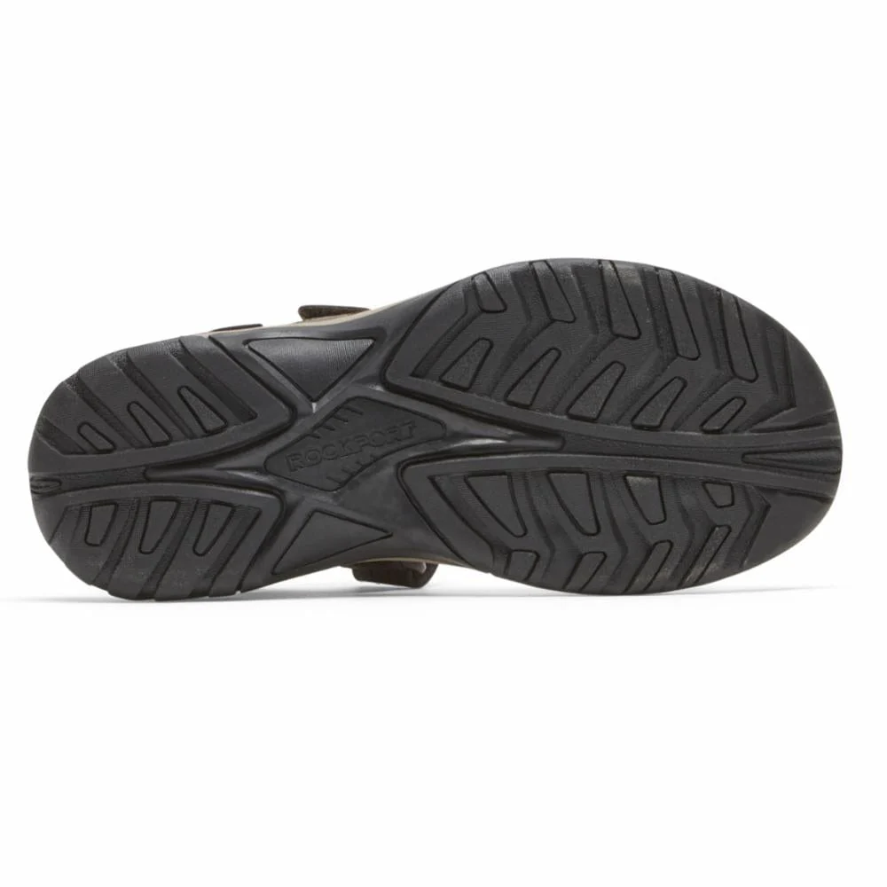 Rockport Men's Byron Quarter Strap Sandals- Brown - Image 4