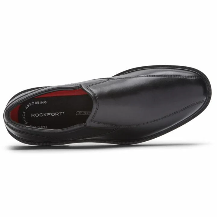 Rockport Men's Tanner Slip On Dress Shoes- Black - Image 3
