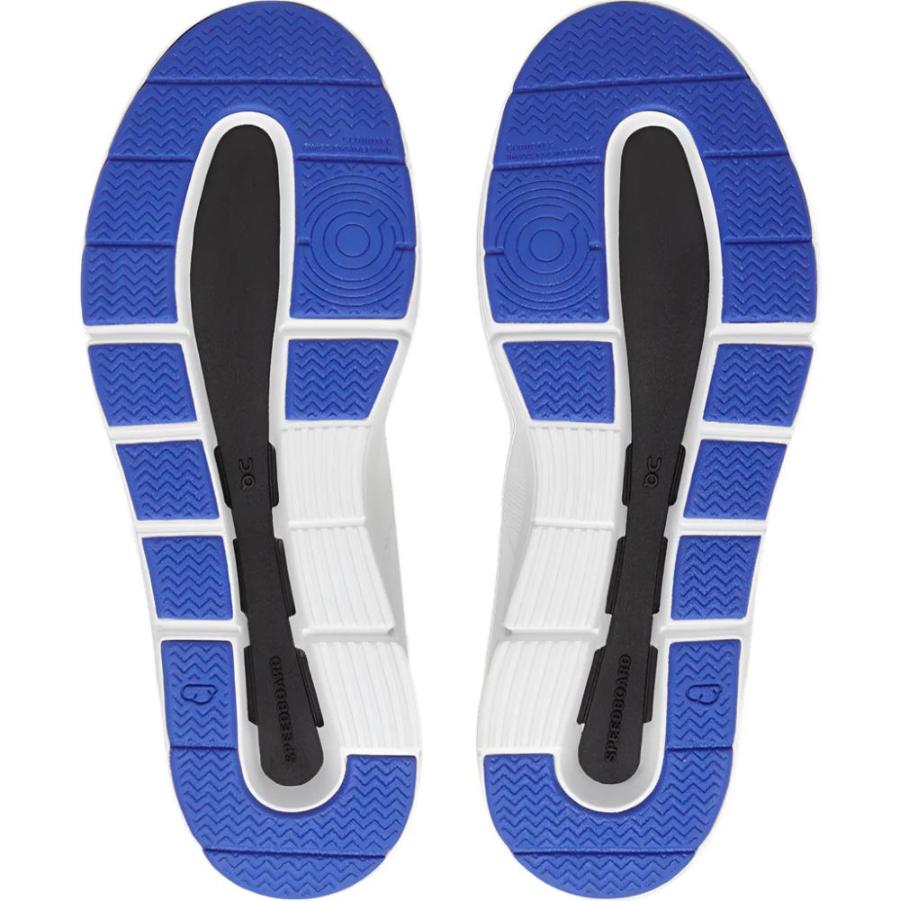 On Cloud Women’s The ROGER Spin Sneakers- White/Indigo - Image 6