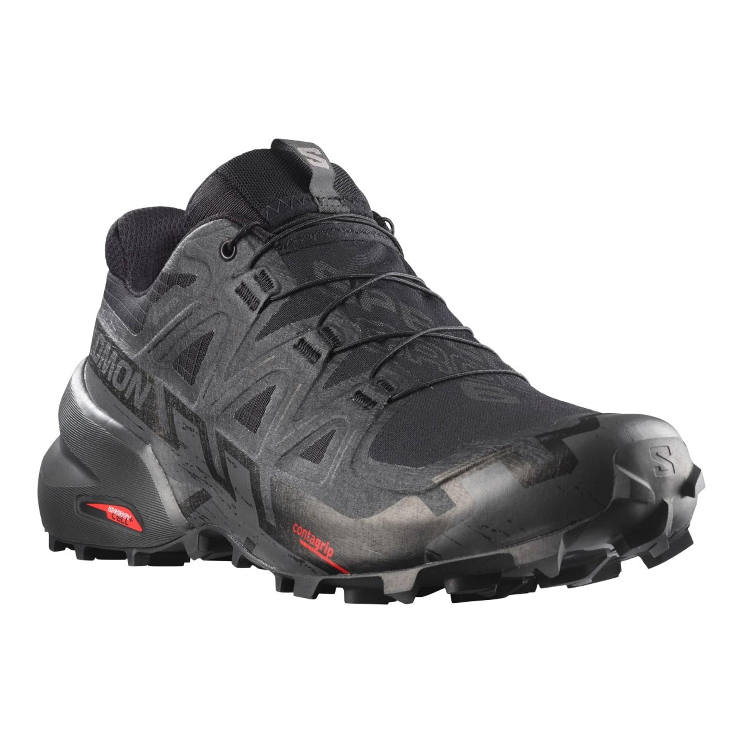 Salomon Men's Speedcross 6 Trail Runners - Black/ Phantom - Image 2