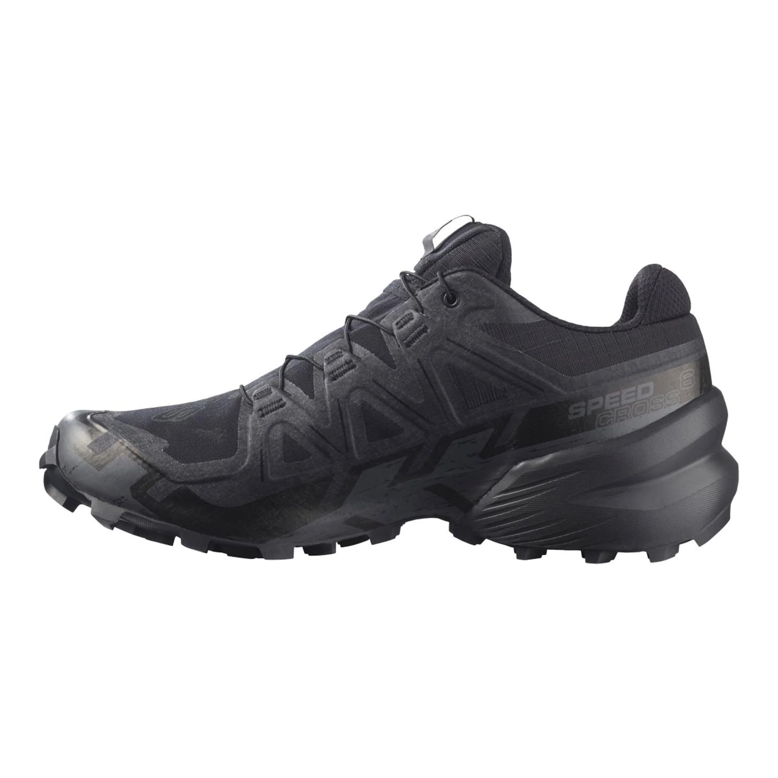 Salomon Men's Speedcross 6 Trail Runners - Black/ Phantom - Image 3