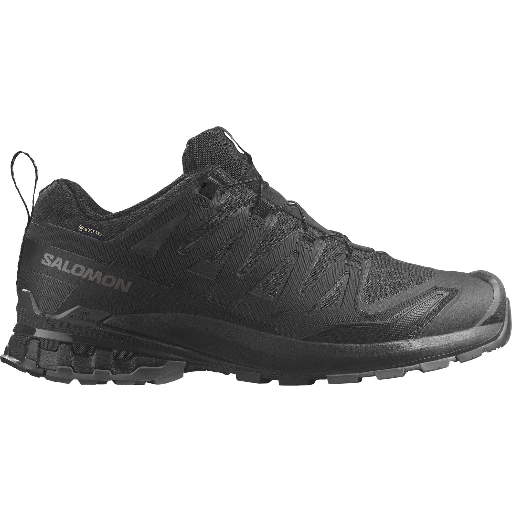 Salomon Men's XA Pro 3D V9 Gore-Tex® Trail Running Shoes (Wide)- Black/ Phantom/ Pewter