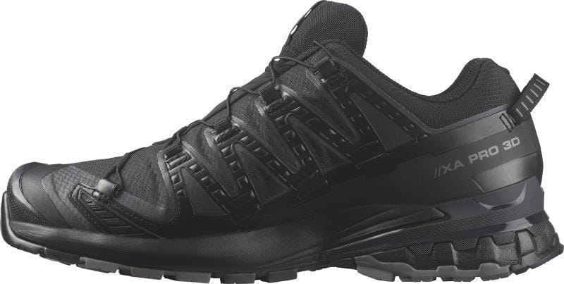 Salomon Men's XA Pro 3D V9 Gore-Tex® Trail Running Shoes (Wide)- Black/ Phantom/ Pewter - Image 3