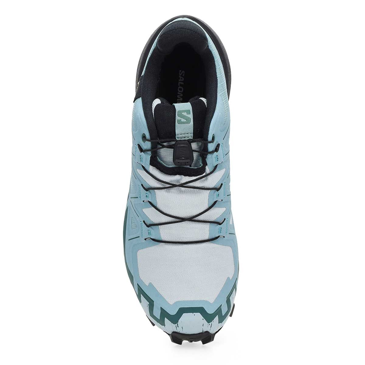 Salomon Women's Speedcross 6 Gore-Tex® Trail Runners- Ballad Blue/ Black/ Tourmaline - Image 4