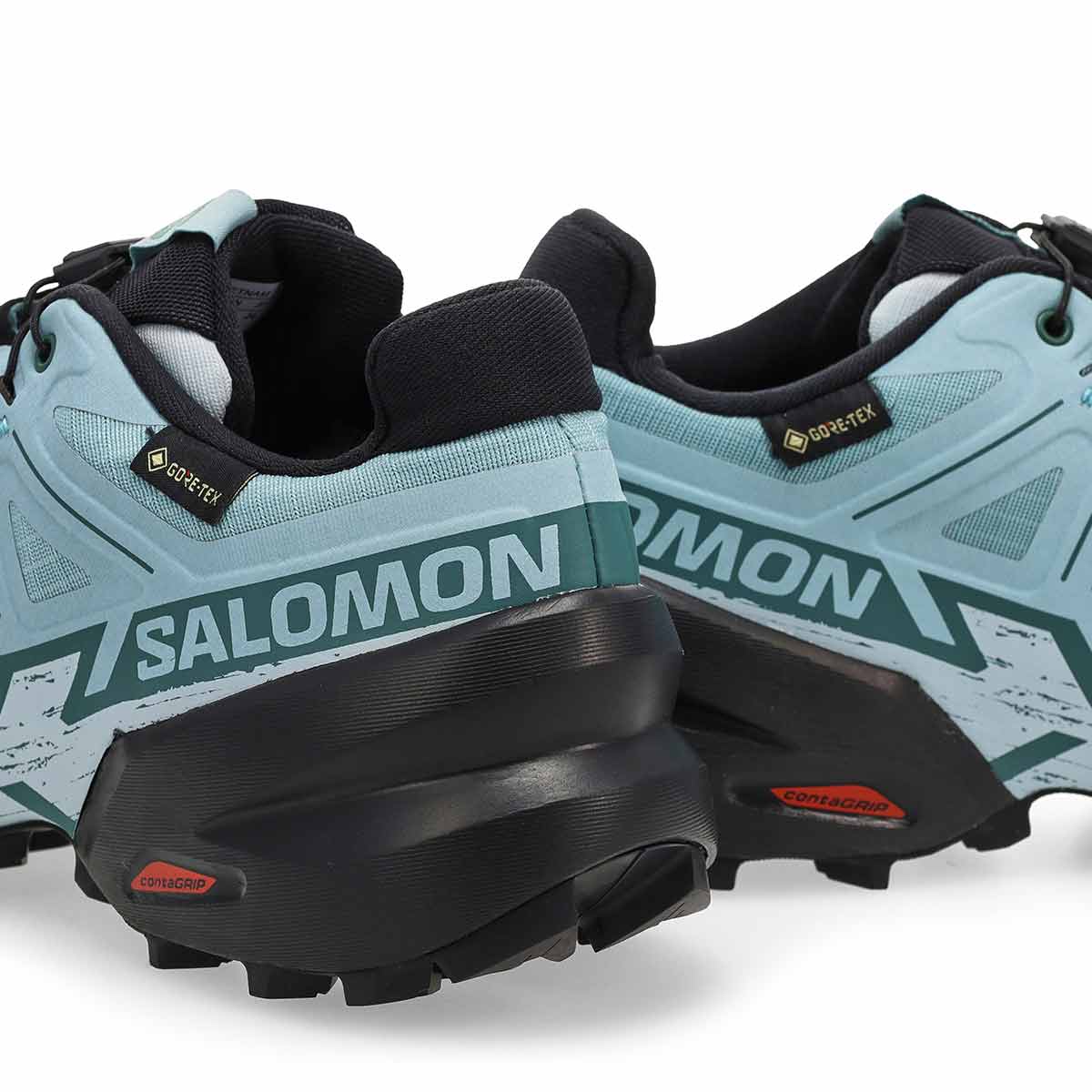 Salomon Women's Speedcross 6 Gore-Tex® Trail Runners- Ballad Blue/ Black/ Tourmaline - Image 5